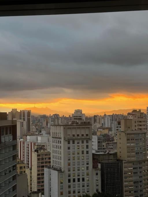 Studio Com Vista Incrivel 22º Andar Appartement São Paulo Buitenkant foto
