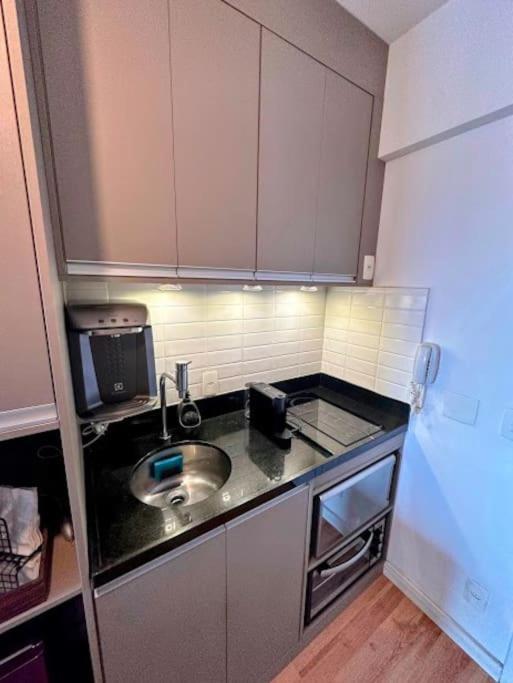 Studio Com Vista Incrivel 22º Andar Appartement São Paulo Buitenkant foto